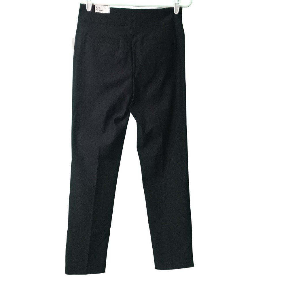 Kim‎ Rogers Millennium Straight Pull On Tummy Control Pants Black 8S EP81996D1